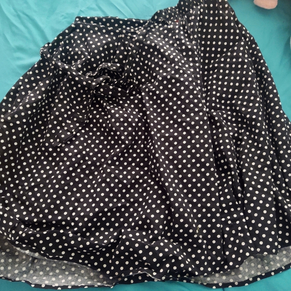 Polka dot skirt